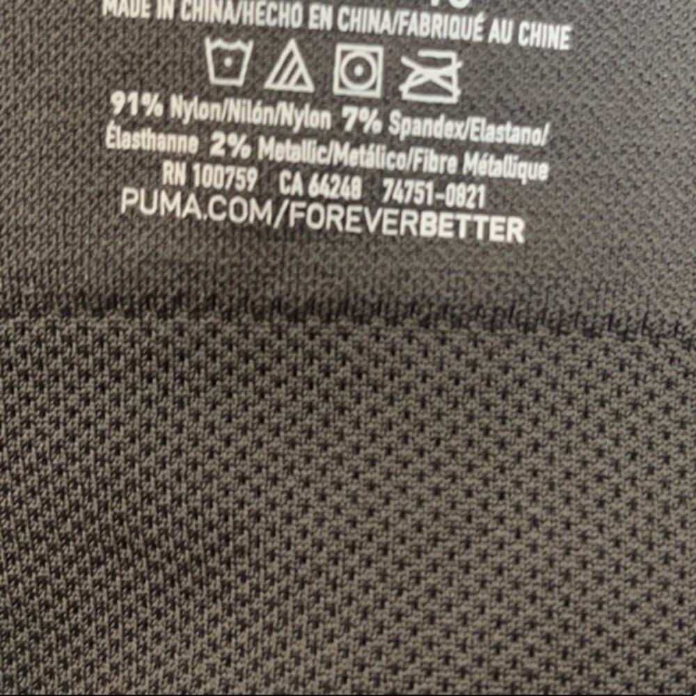 0261 New Women's Puma Gray Sports Bra - Picture 8 of 8
